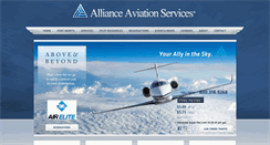 Desktop Screenshot of allianceaviationservices.com